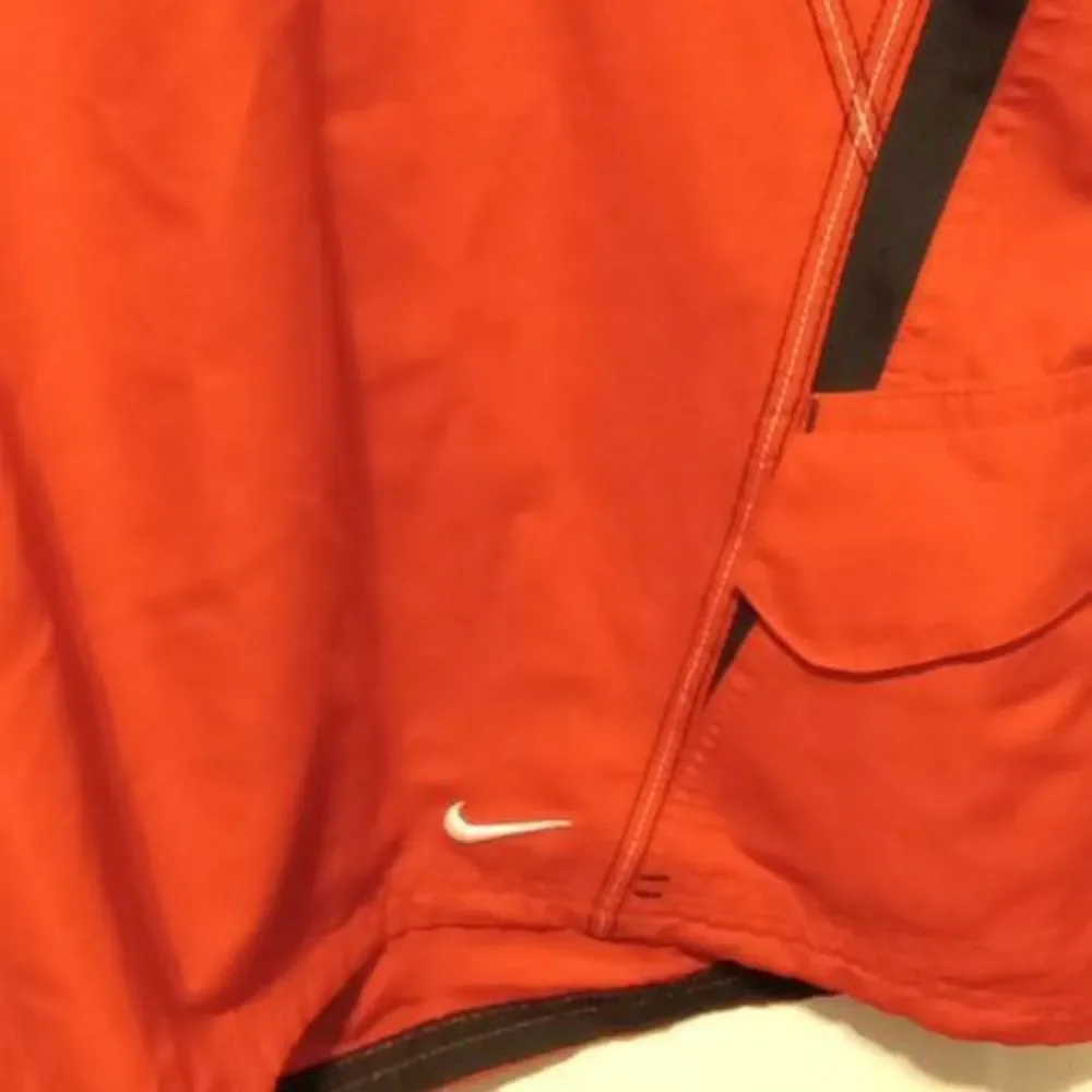 Nike Red & Black Drawstring Swim Trunks Men's Size XL‎